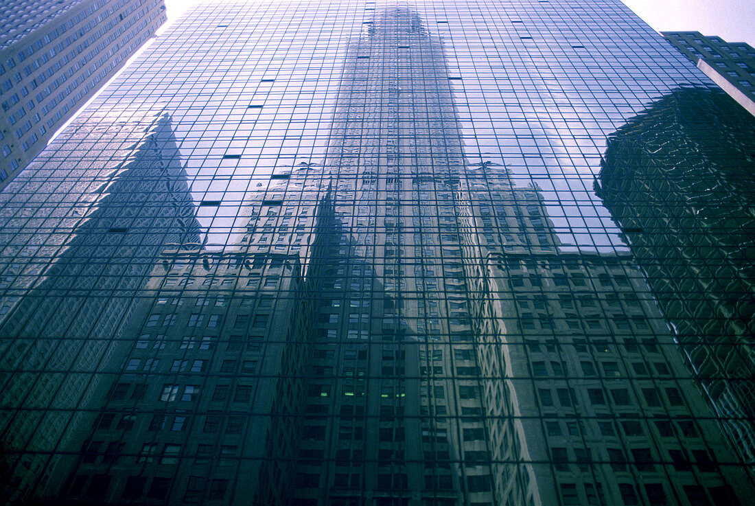 Architecture: chrysler building, Manhattan, New York, USA.