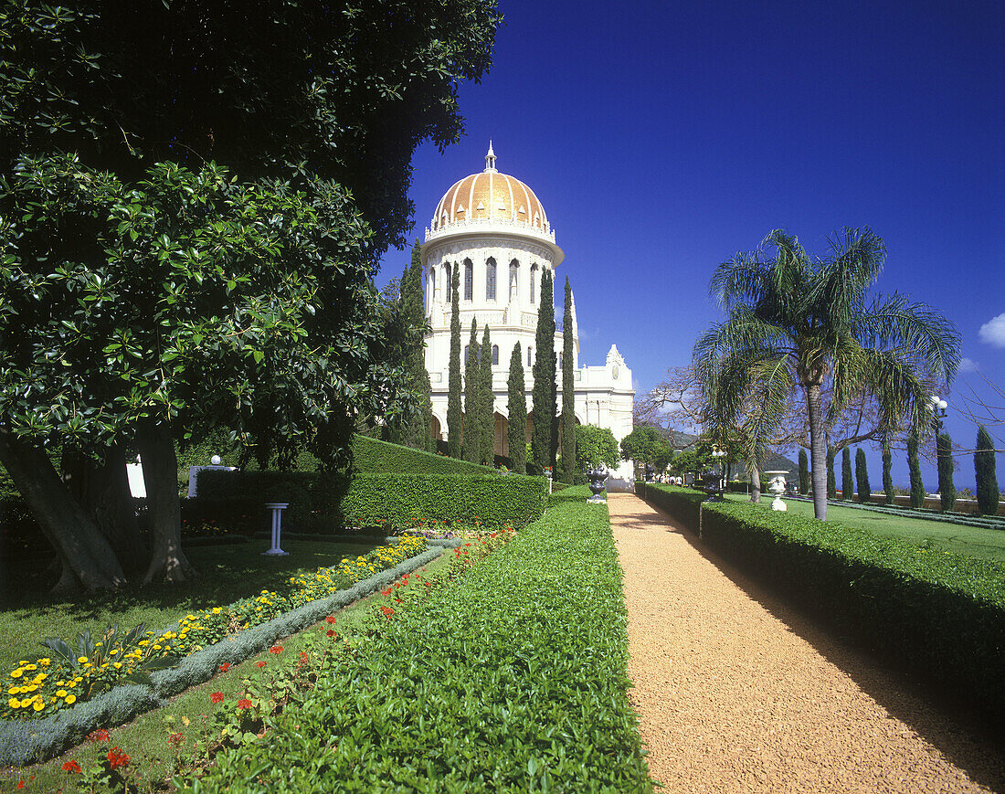 Bahai shrine, Haifa, Israel.