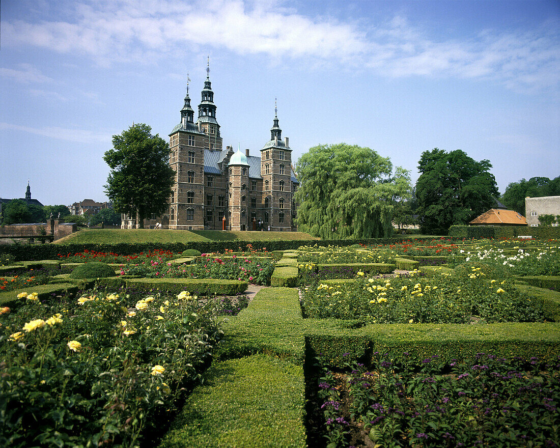 Rosenborg castle, Copenhagen, Denmark.