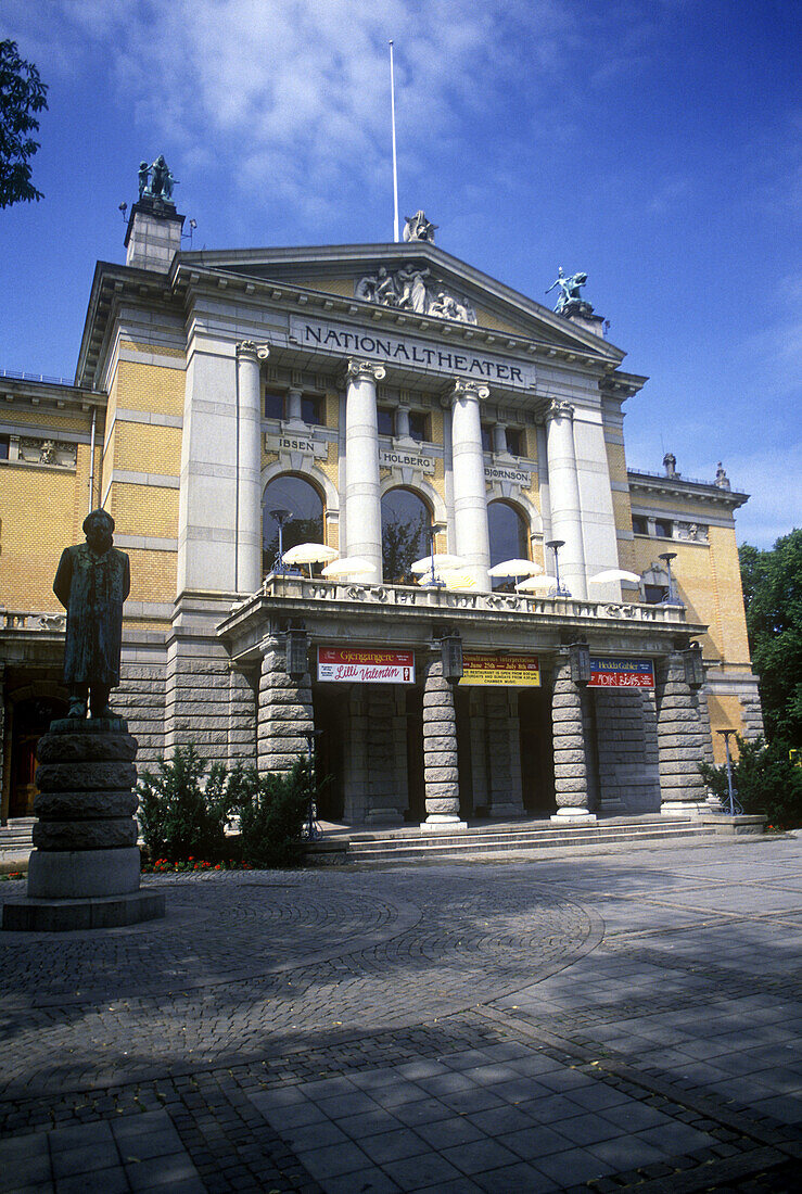 National theater, Oslo, Norway.
