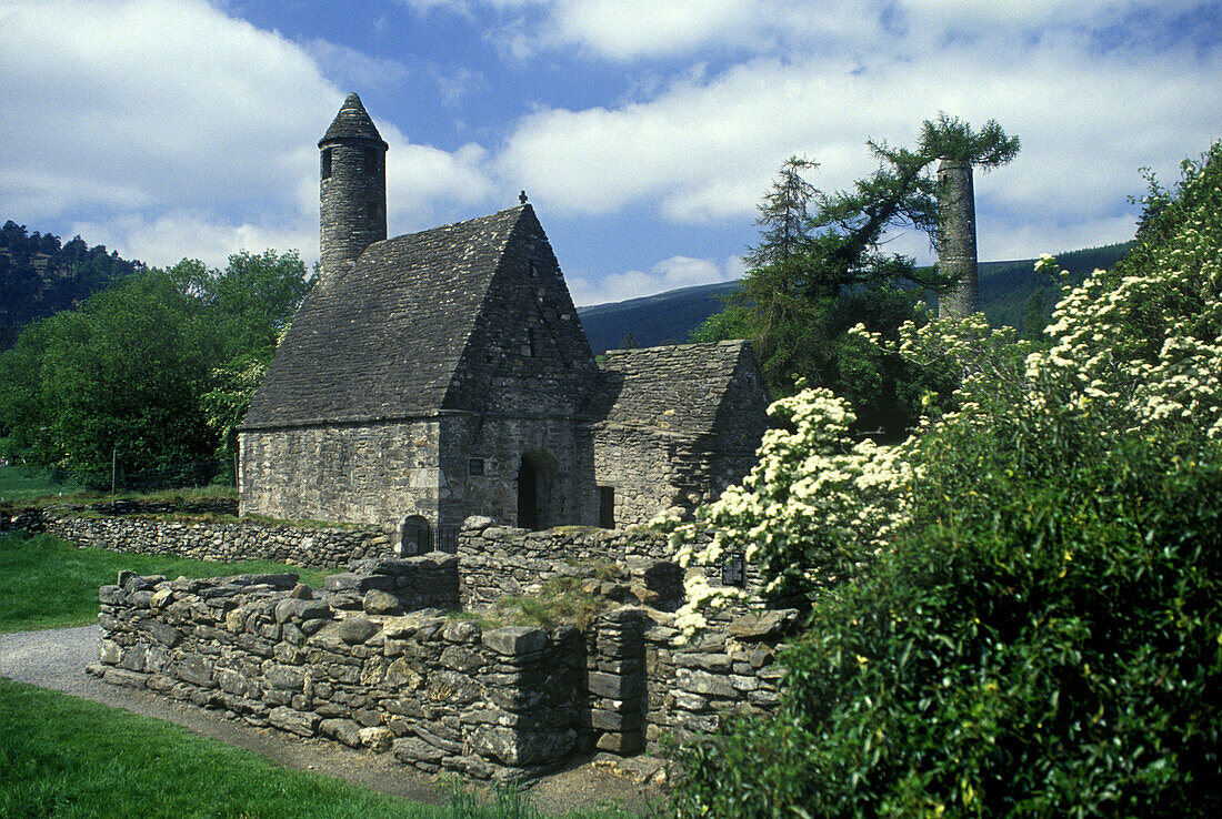 Glendalough monastery, County wicklow, Ireland.