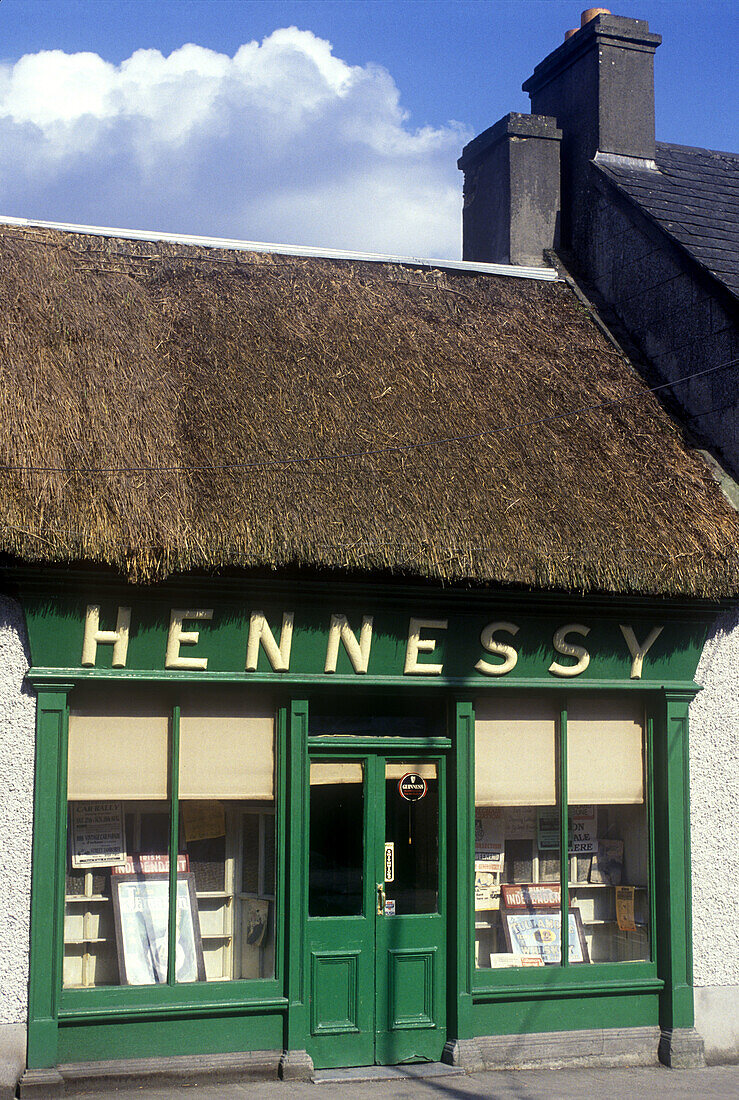 Hennessy pub, Ferbane, County offaly, Ireland.