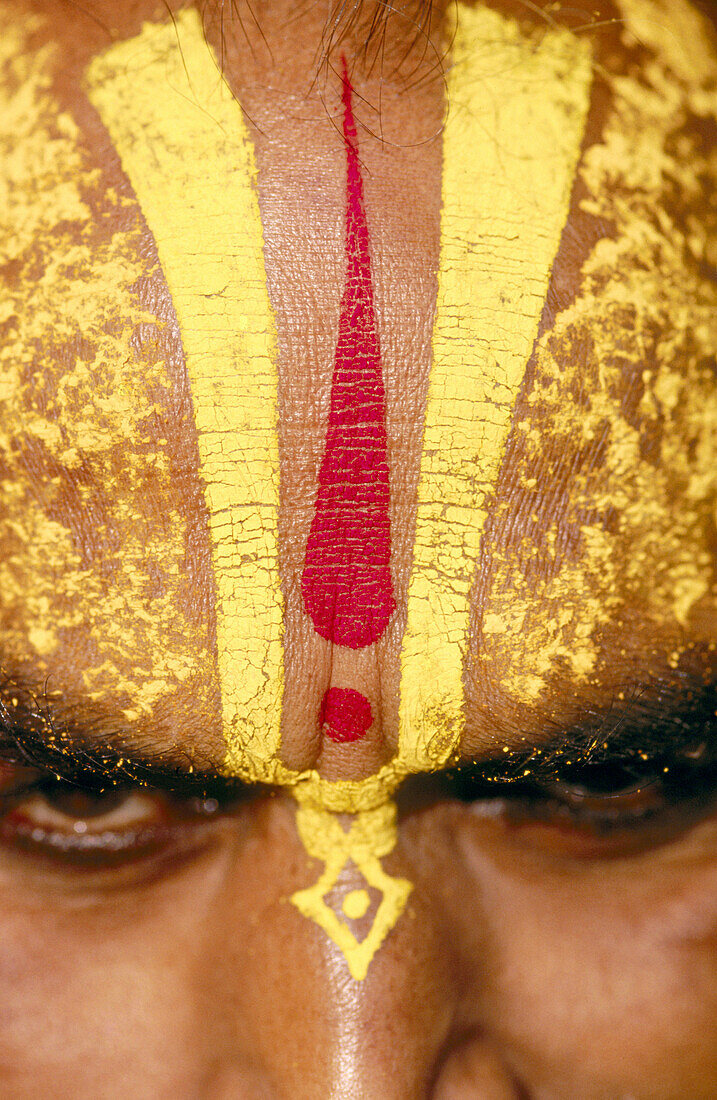 Musician. Varanasi, River Ganges. India.