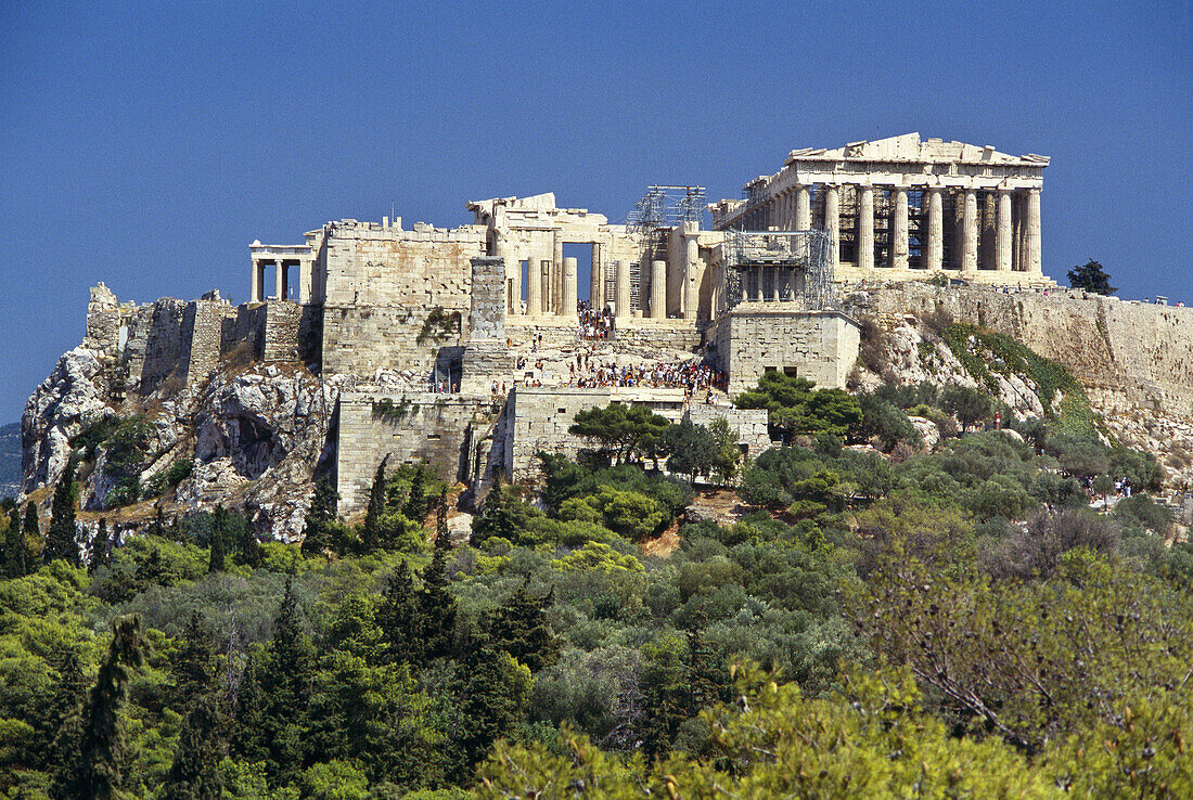 Acropolis, Athens. Attica, Greece