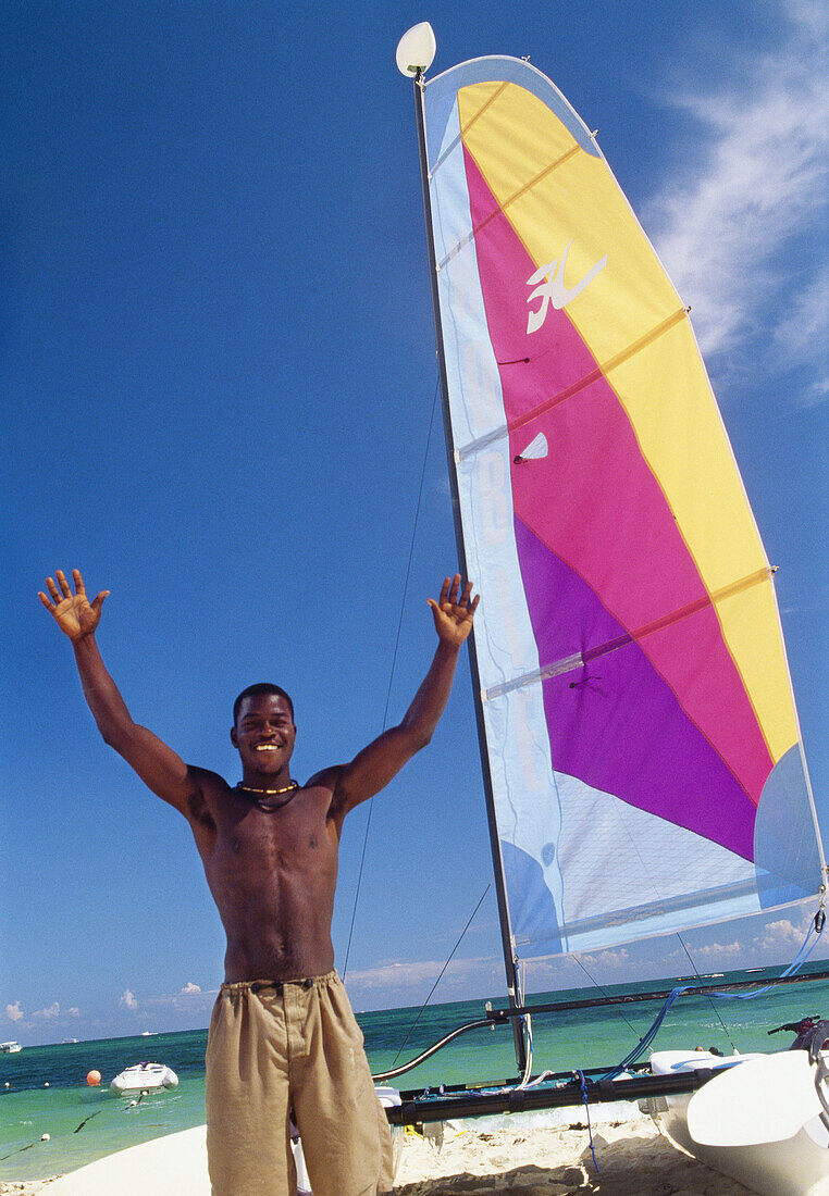 Lucayan beach, Grand Bahama Island. Bahamas