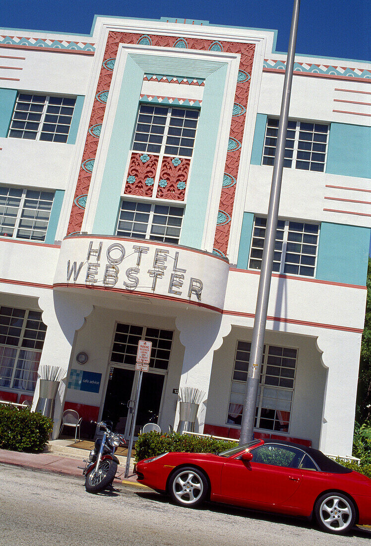 Collins Avenue, Art Decó District. South Beach, Miami Beach. Florida, USA