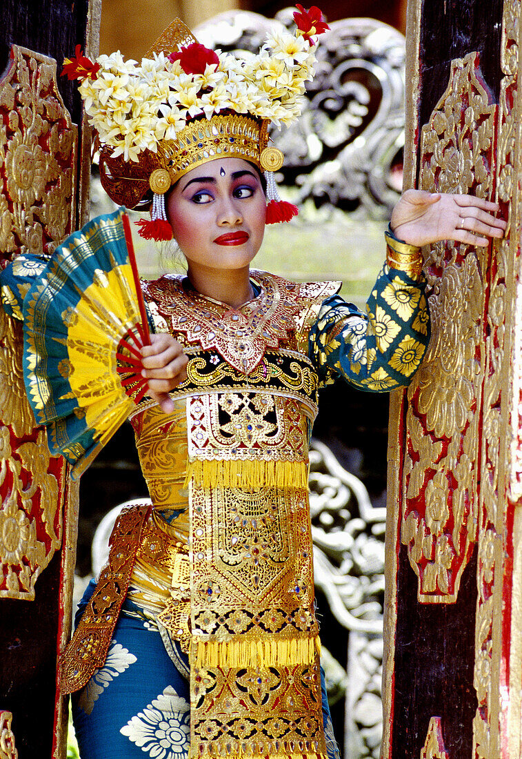 Ramaya Dance. Balinese dancers from Ubud. Bali. Indonesia