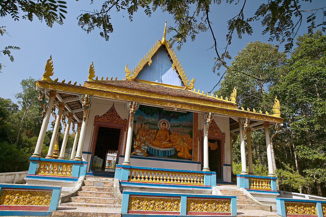 Bat Pagoda (chua Doi). Soc Trang, Mekong Delta, Vietnam.