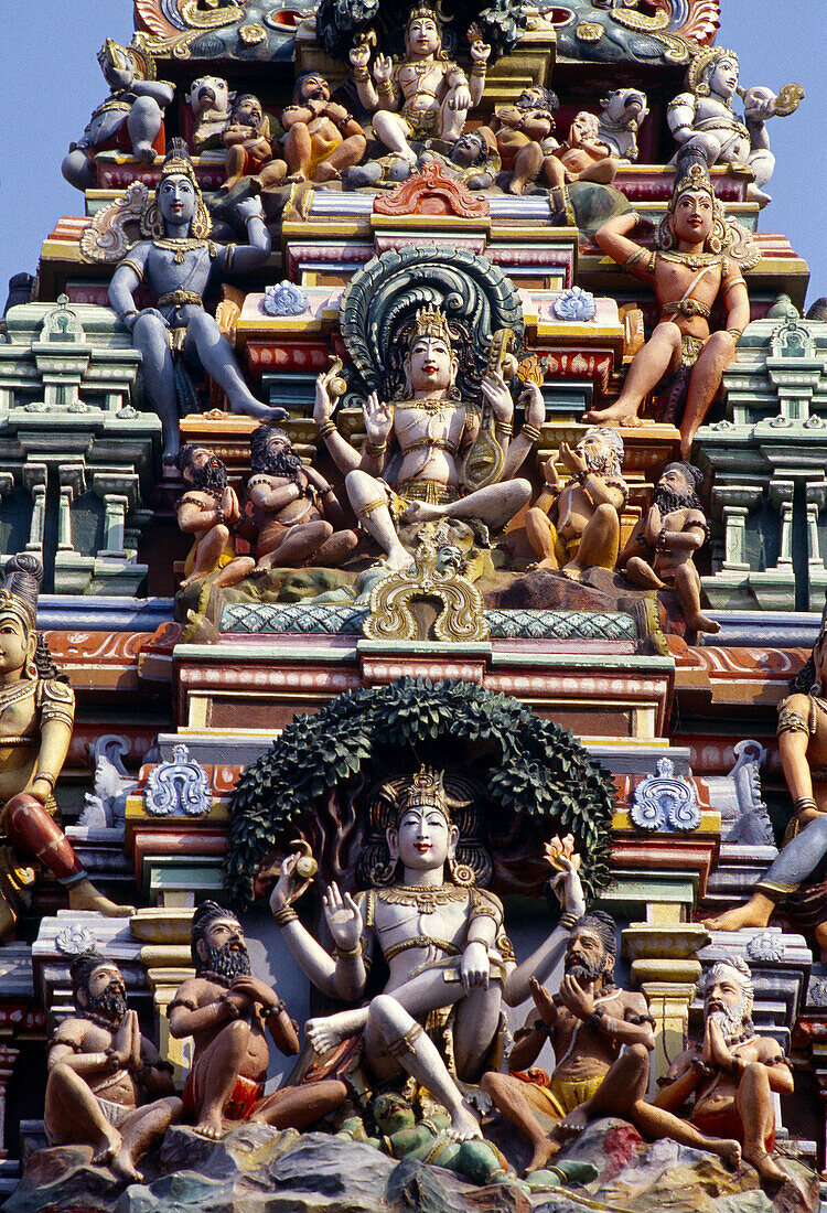 Tamil temple, Varanasi. Uttar Pradesh, India