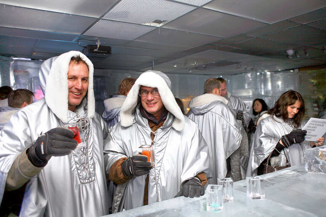 The Ice Bar, Nordic Sea Hotel, Norrmalm, Stockholm, Sweden