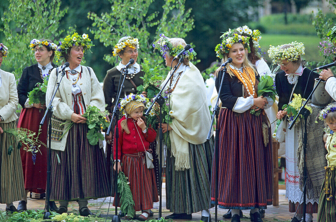 Festival for summer solstice in Riga