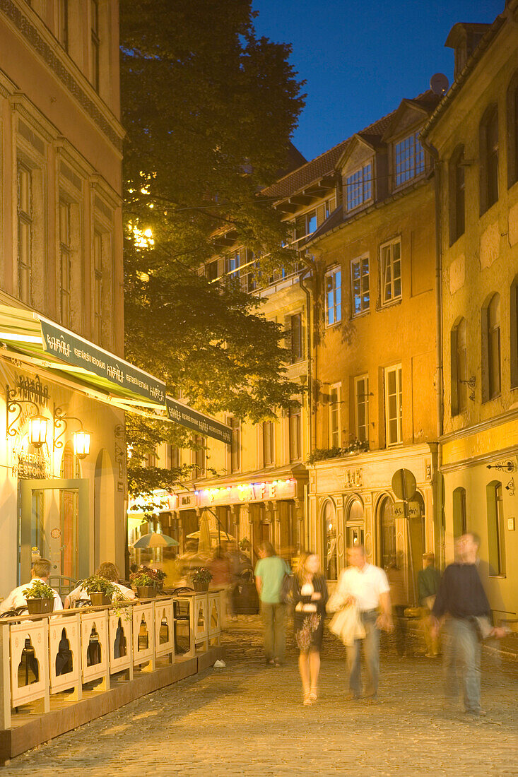 Jaun-Strasse in der Altstadt von Riga