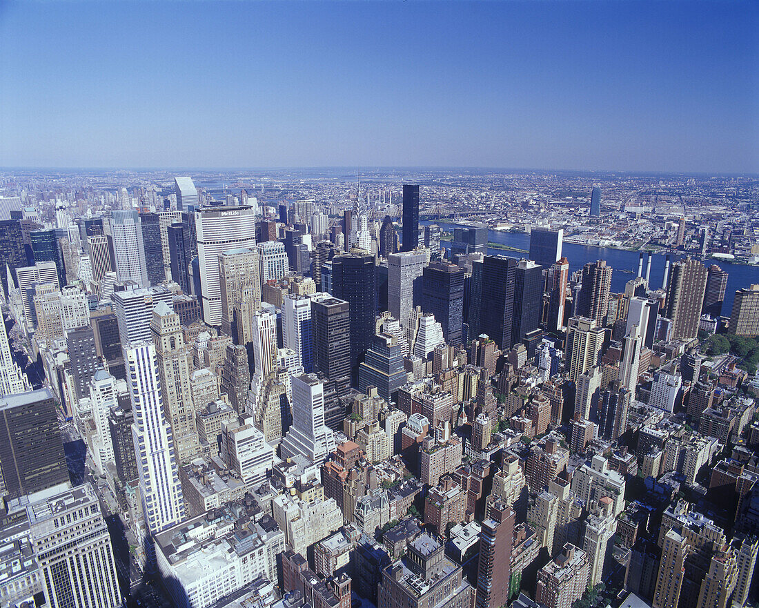 Midtown skyline, Manhattan, New York, USA