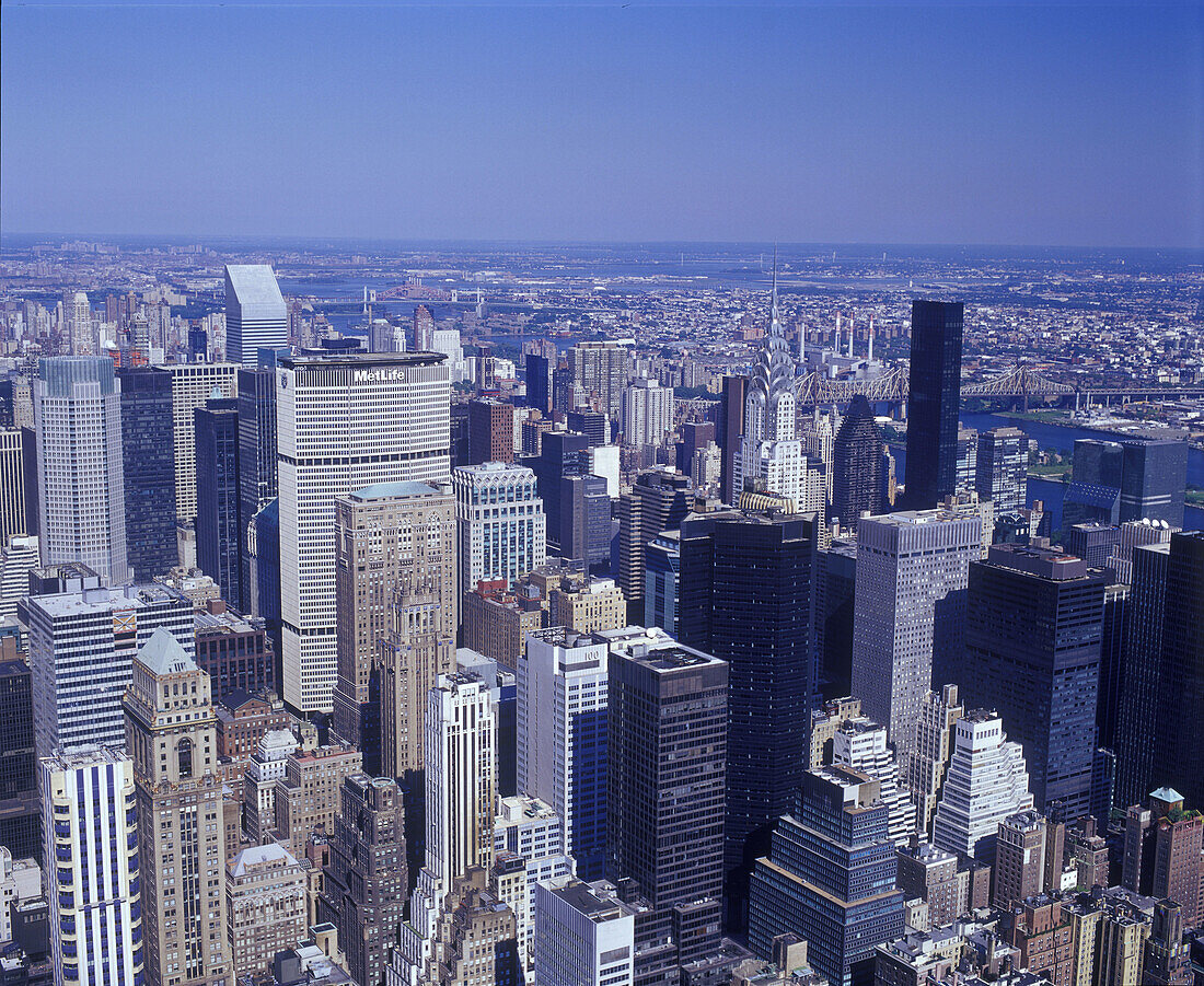 Midtown skyline, Manhattan, New York, USA