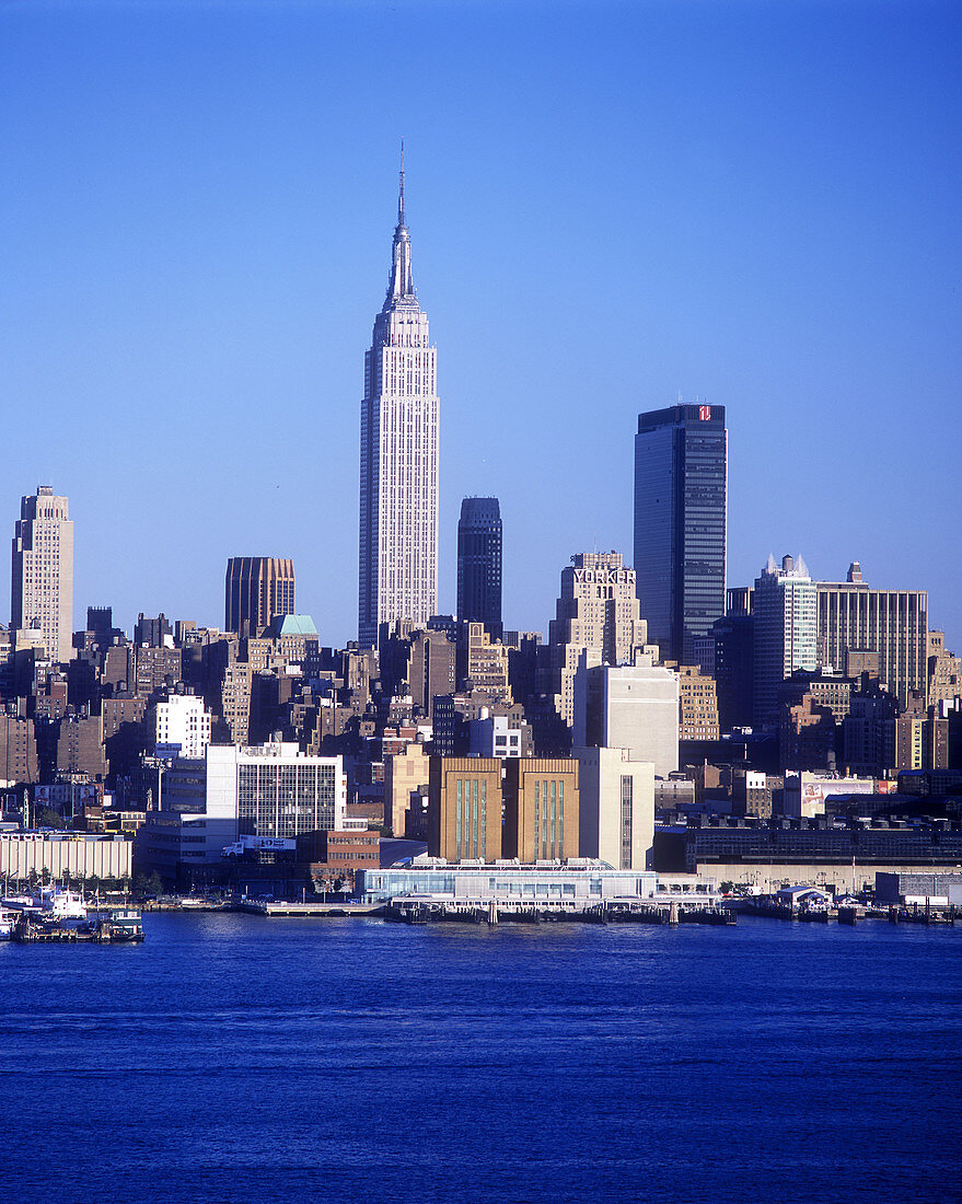 Empire State Building, Midtown skyline, Manhattan, New York, Usa