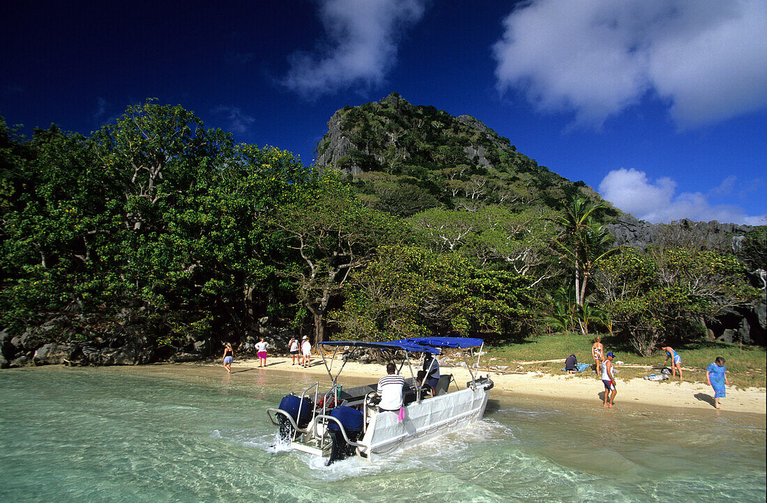Die Insel Sawi-I-Lau und die Blaue Lagune, Yasawa Gruppe, Fisschi, Südsee