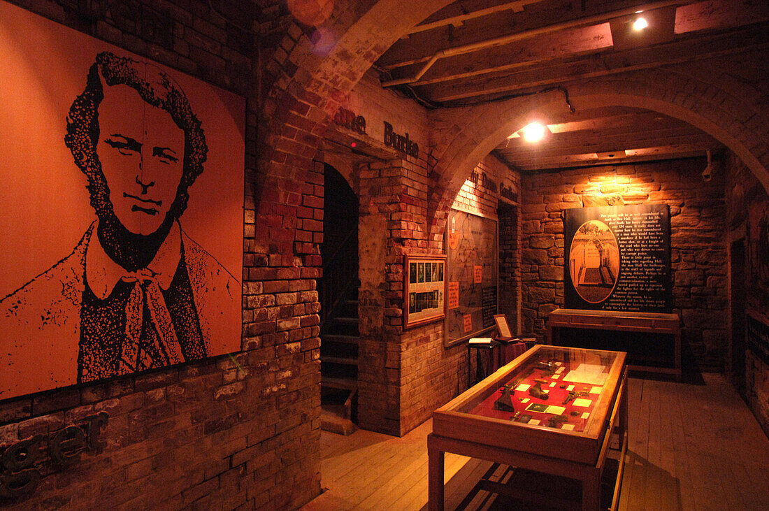 The Bushrangers Hall of Fame is situated under the historic Albion Hotel, Forbes, New South Wales, Australia
