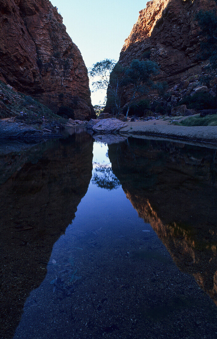 Simpsons Gap in West MacDonnell National Park, Central Australia, Northern Territory, Australia