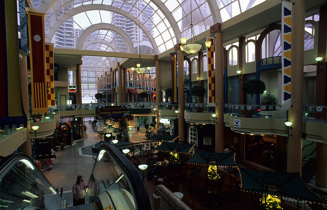 Shopping mall in Surfers Paradise, Gold Coast, Queensland, Australia