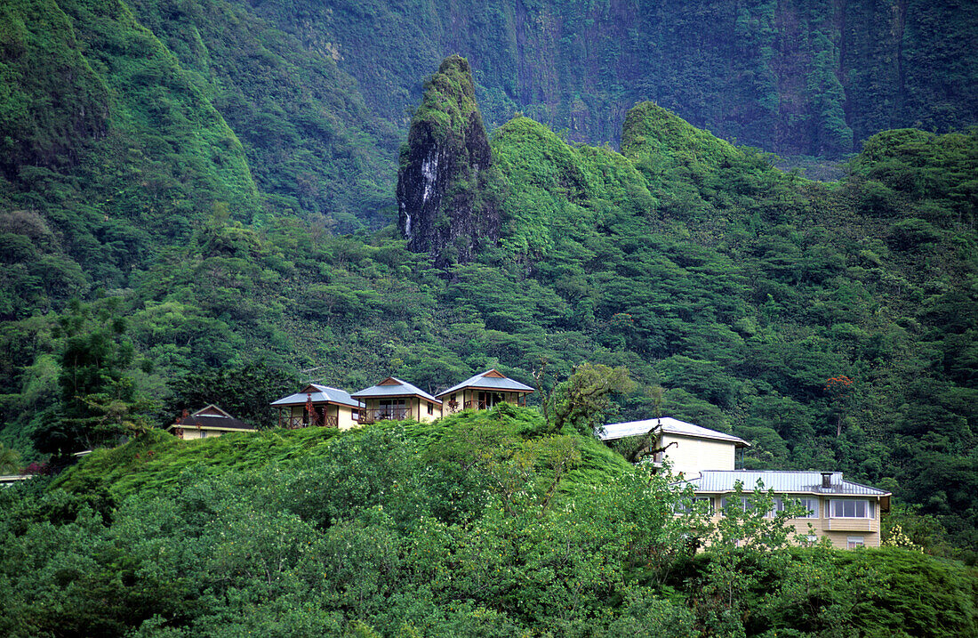 Gästehaus im Valee de Papanoo, Papanoo Tal, Tahiti, Französisch Polynesien, Südsee