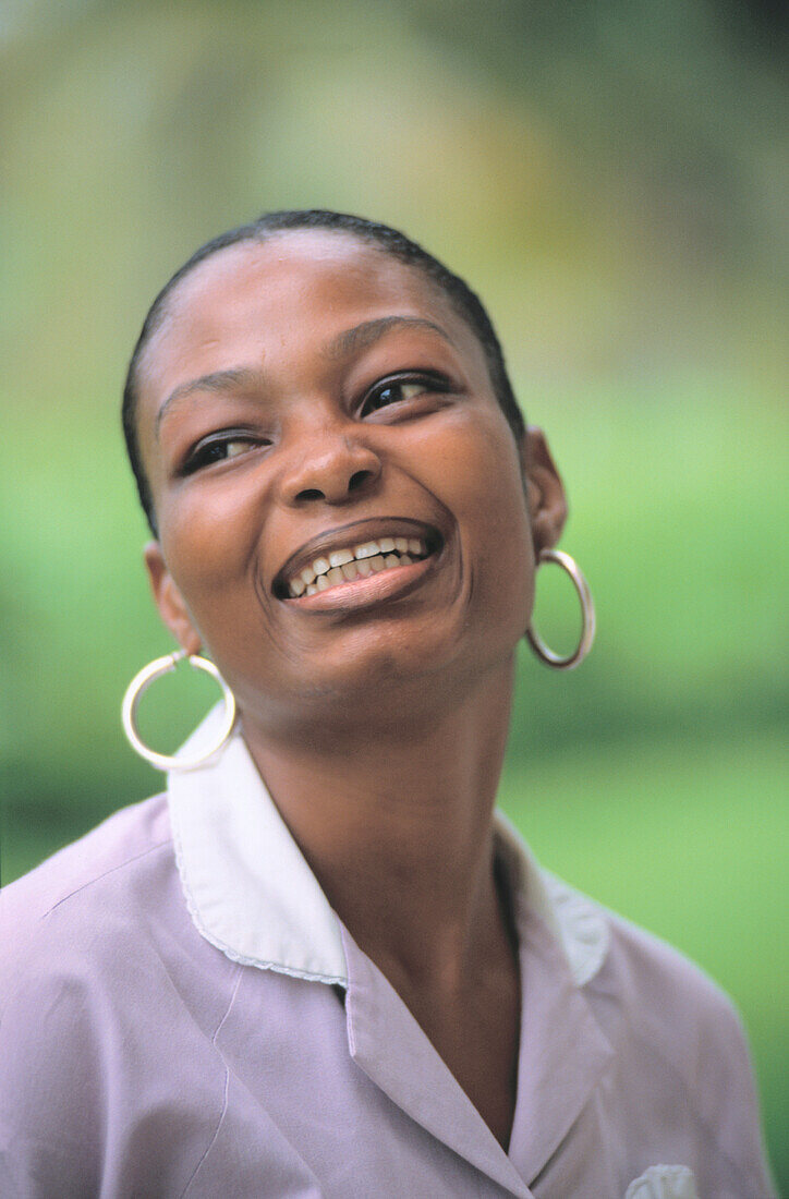 Young girl. Turks and Caicos Islands