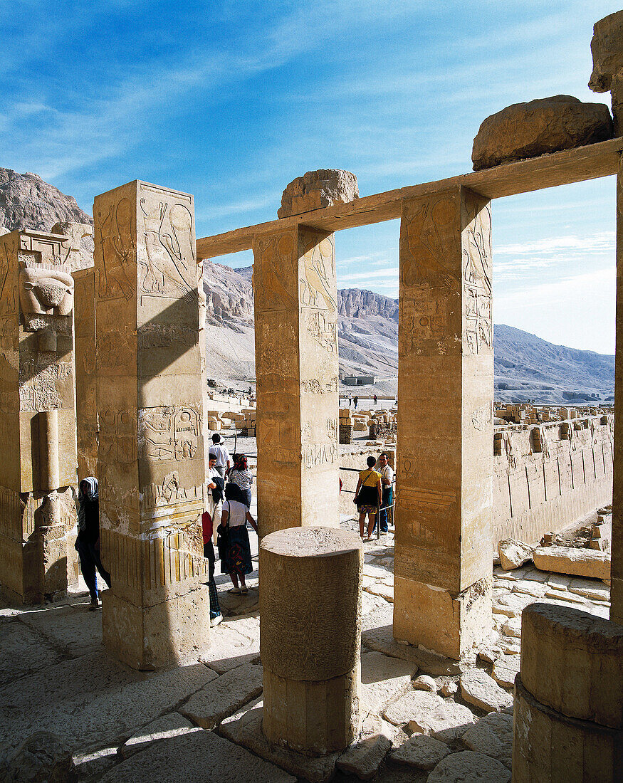 Egypt, Deir el-Bahari, Hatschepsut Temple