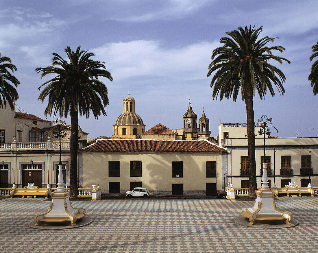 Spain, Tenerife, Canary Islands, La Orotava, La Concepcion Cathedral