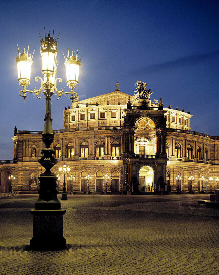 Semper Opera. Dresden. Germany