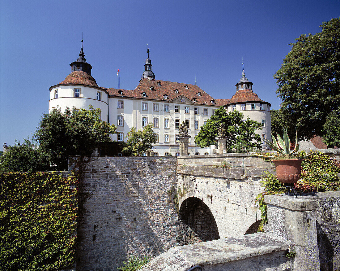 Germany, Langenburg, Baden-Württemberg, Residenzschloss (Residence Palace)