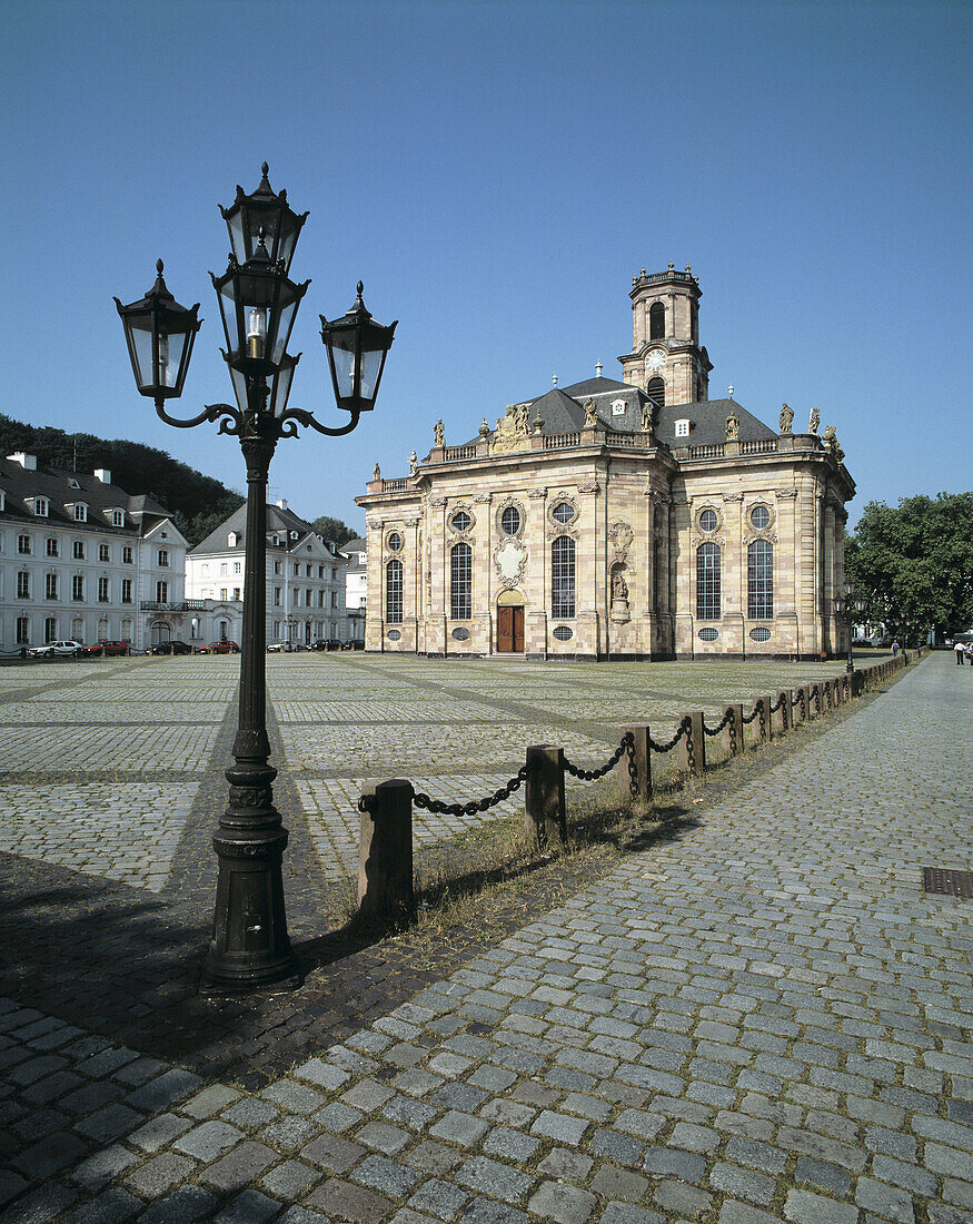 Ludwigskirche, Ludwigsplatz, Saarbrücken, Saarland, Germany