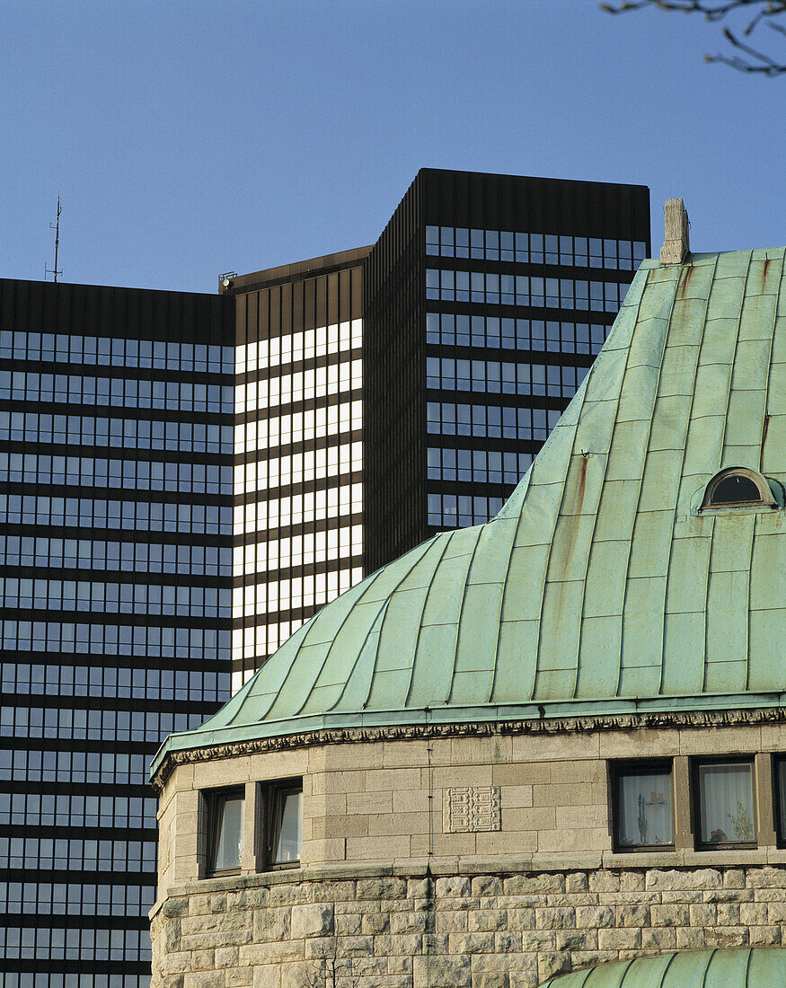 City Hall and Synagogue, Essen, North Rhine-Westphalia, Germany