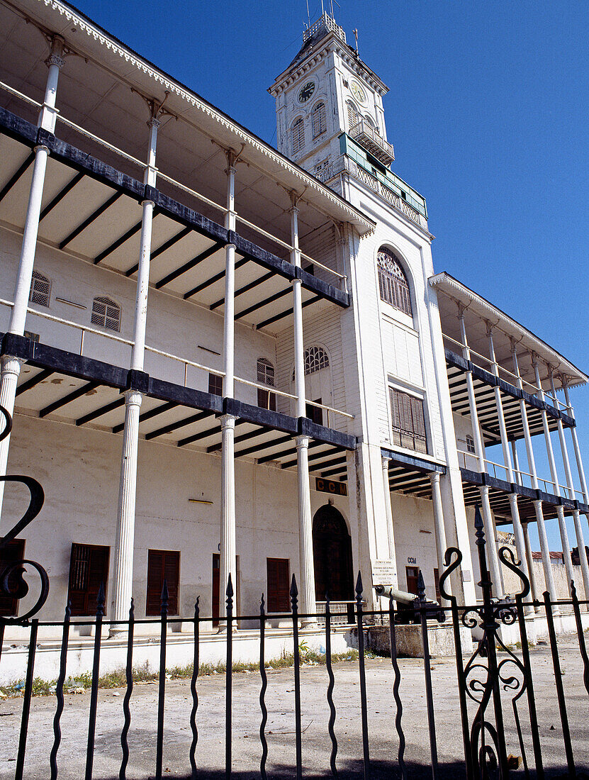 Beit al-Sahel, Palace Museum, former residence of the Sultan (1911-64). Stone Town, Zanzibar. Tanzania