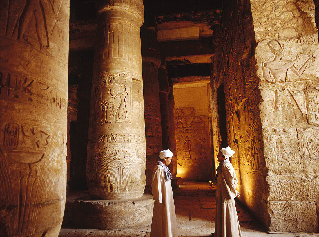 Great Temple of Abydos of Seti I built in the 13th century BC, Abydos. Egypt