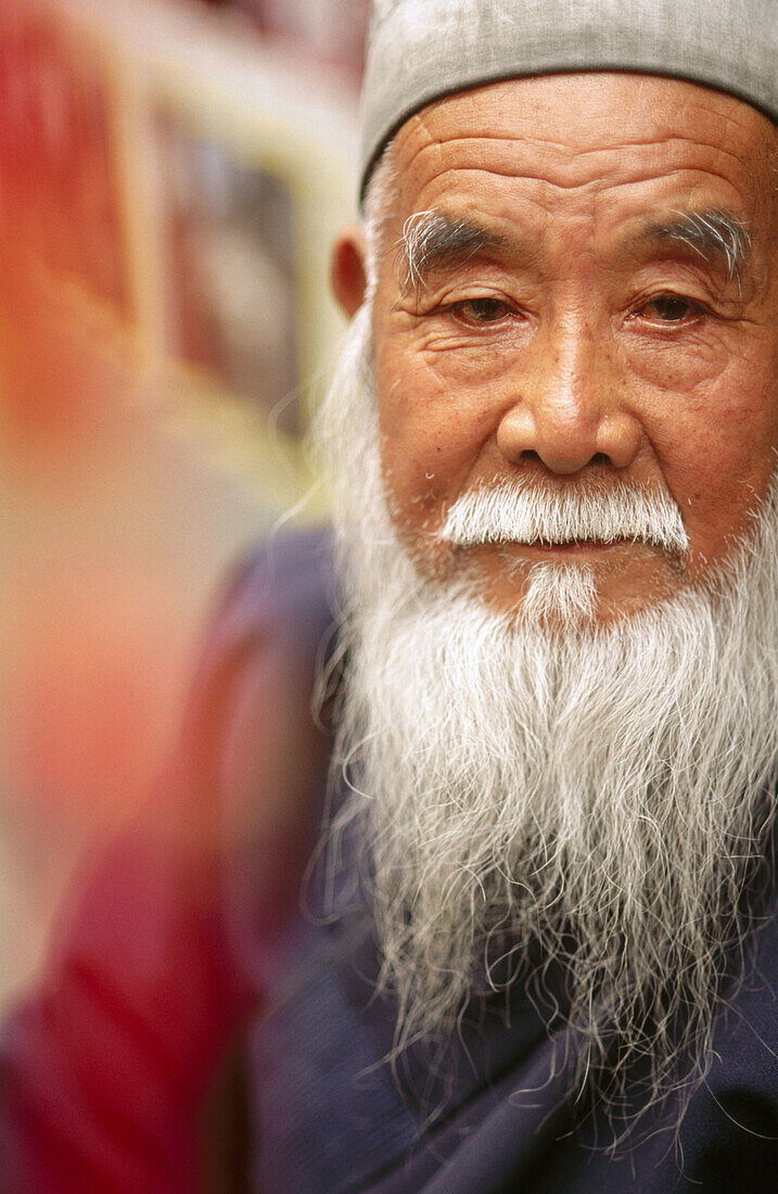 Old man, Beijing. China