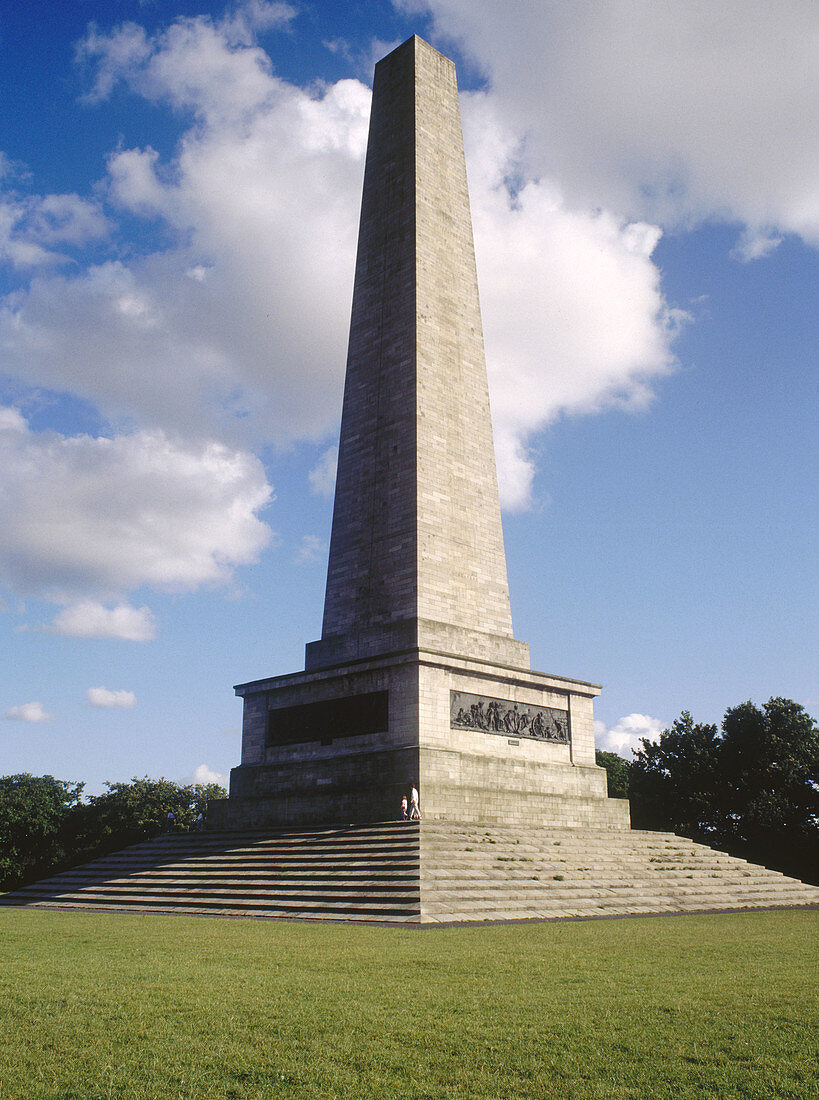 Wellington Monument in Phoenix Park, Dublin. Ireland