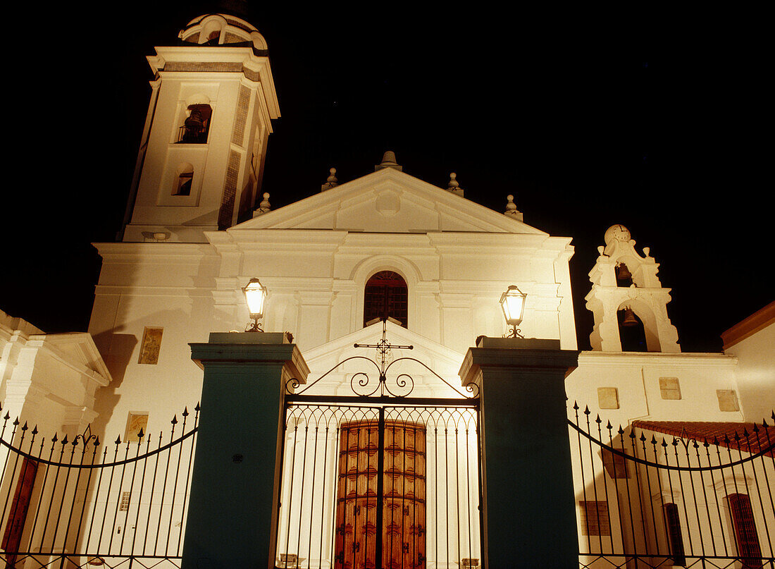Colonial style Basilica of Nuestra Señora del Pilar (18th century), Buenos Aires. Argentina