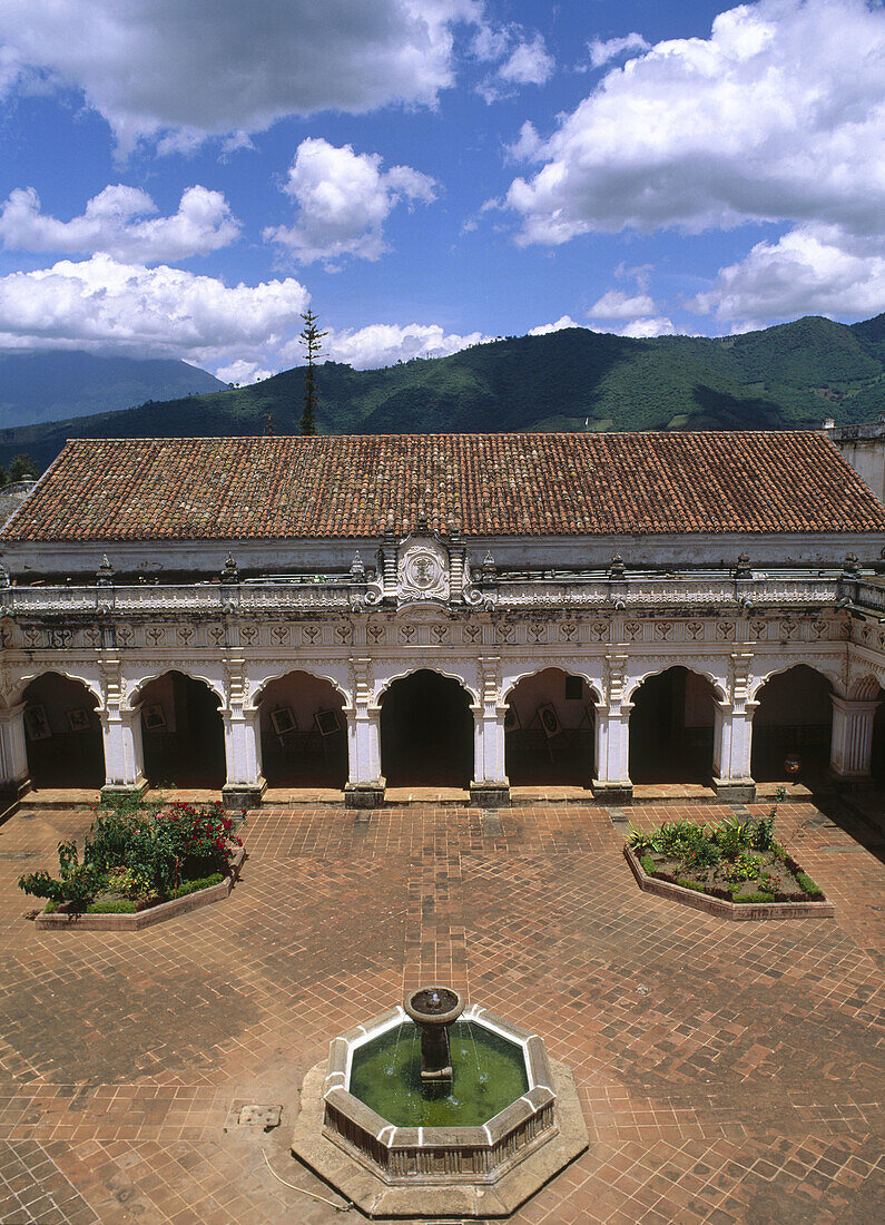 University of San Carlos Borromeo founded in 1681, Antigua Guatemala. Guatemala