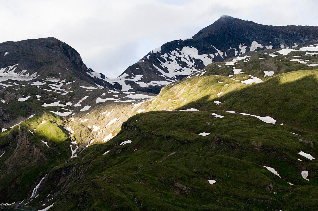 Landscape along Grossglockner High Alpine Road, Carinthia, Austria