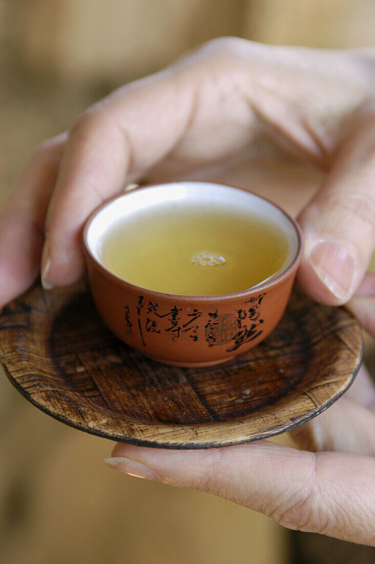 Chinese tea. Mae Hong Son. Thailand