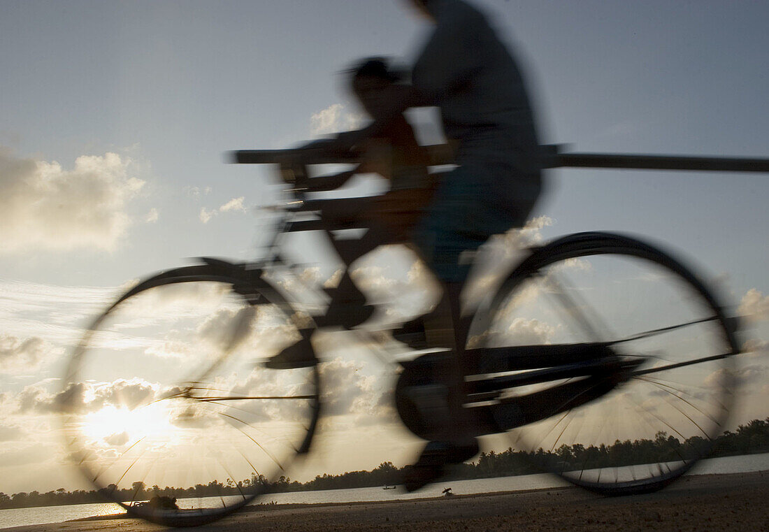 Bicicleta en movimiento