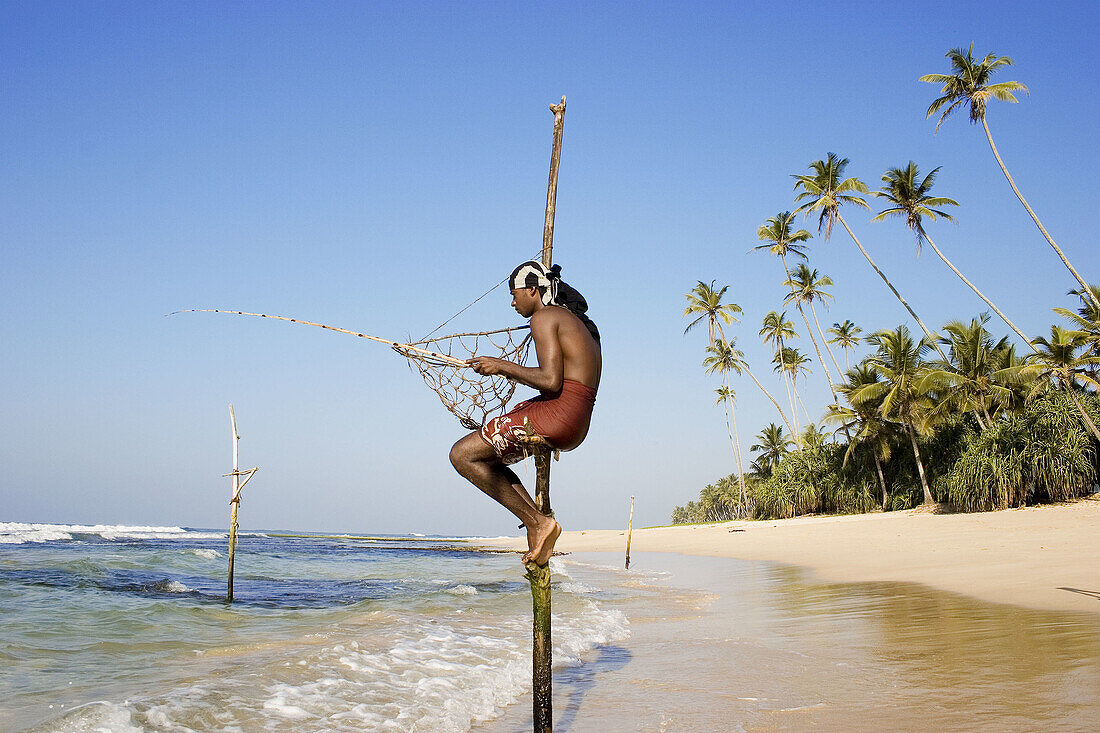 Fisherman. Sri Lanka.