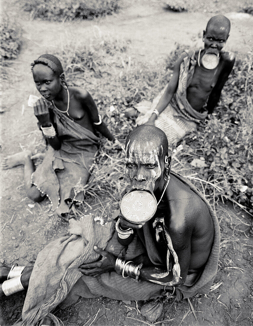 Mursi tribe. Ethiopia.