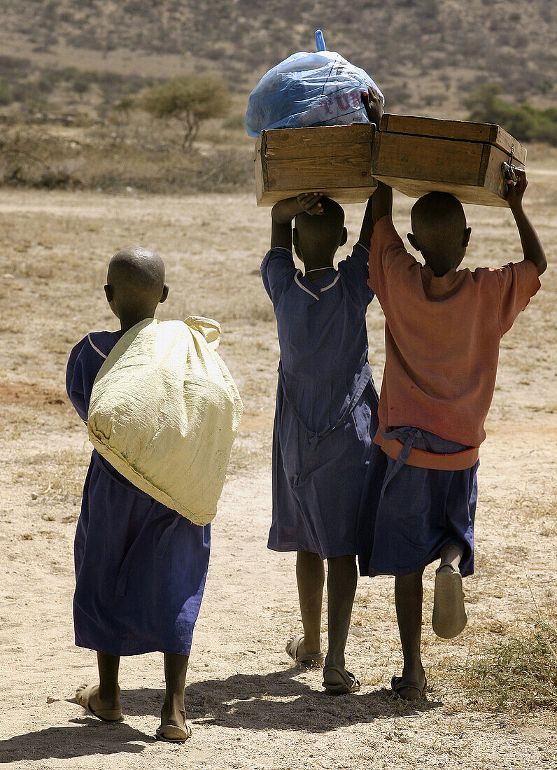 Children after school. Tanzania