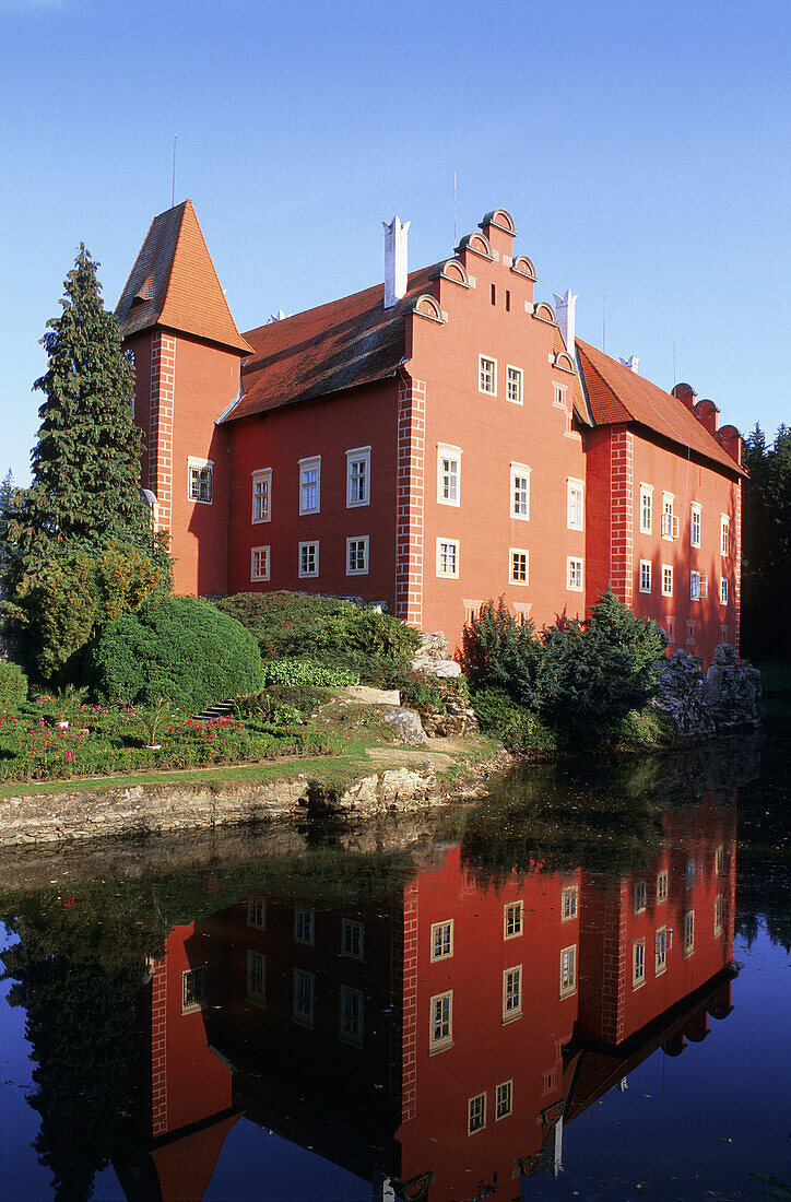 Cervena Lhota Castle, Southern Bohemia, Czech Republic