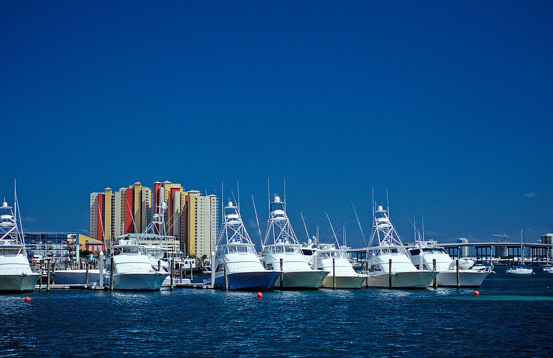 Harbour of West Palm Beach,  USA, Florida, Atlantic Ocean