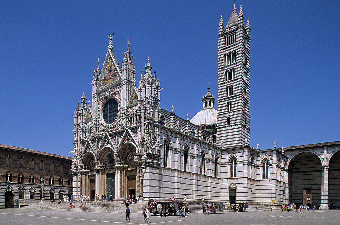 Cathedral, Siena. Tuscany, Italy