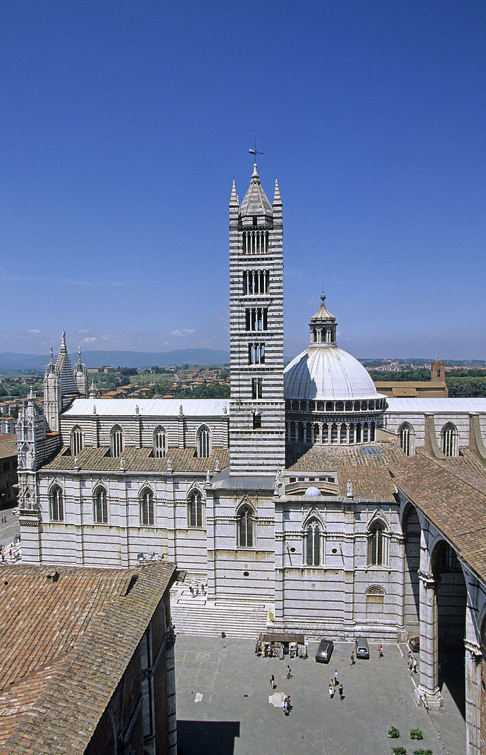 Cathedral, Siena. Tuscany, Italy