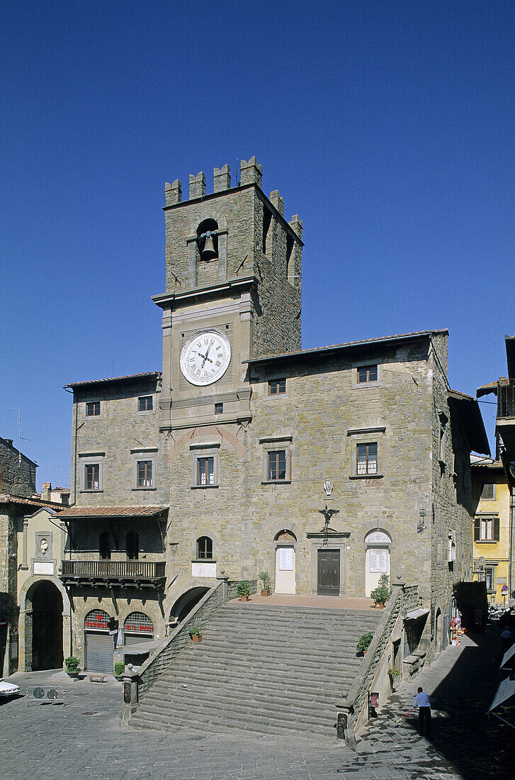 Town Hall, Cortona. Tuscany, Italy