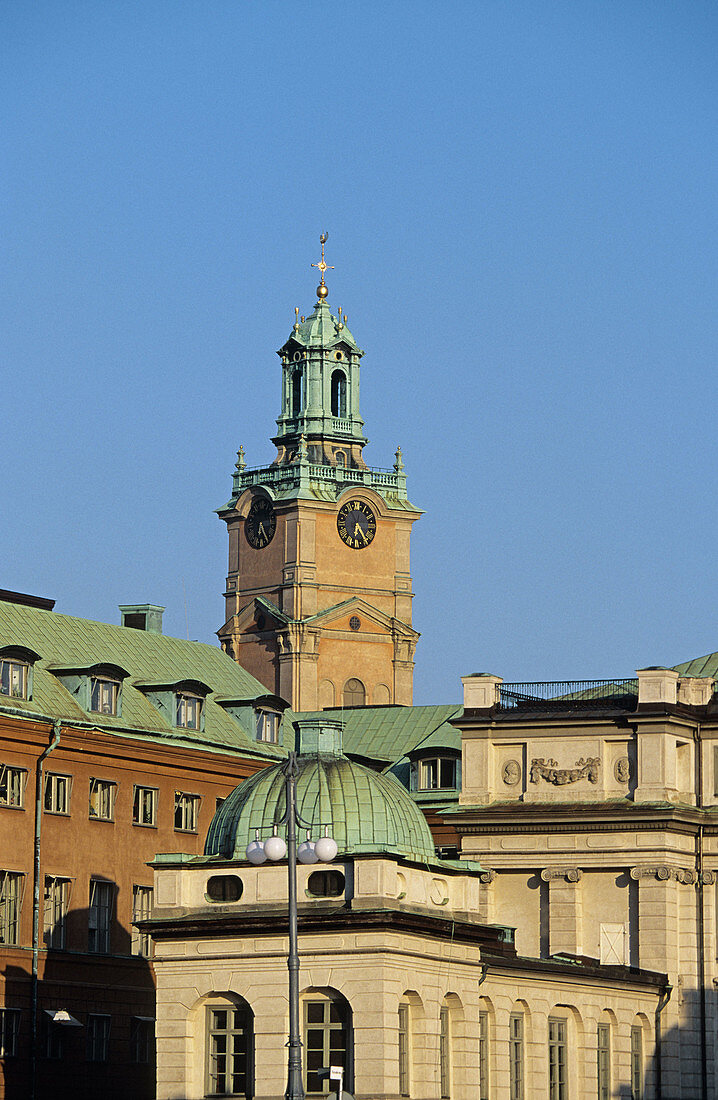 Cathedral. Gamla Stan Island. Stockholm. Sweden.