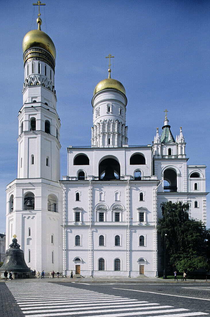 Ivan the Great Bell-Tower complex, Kremlin. Moscow, Russia